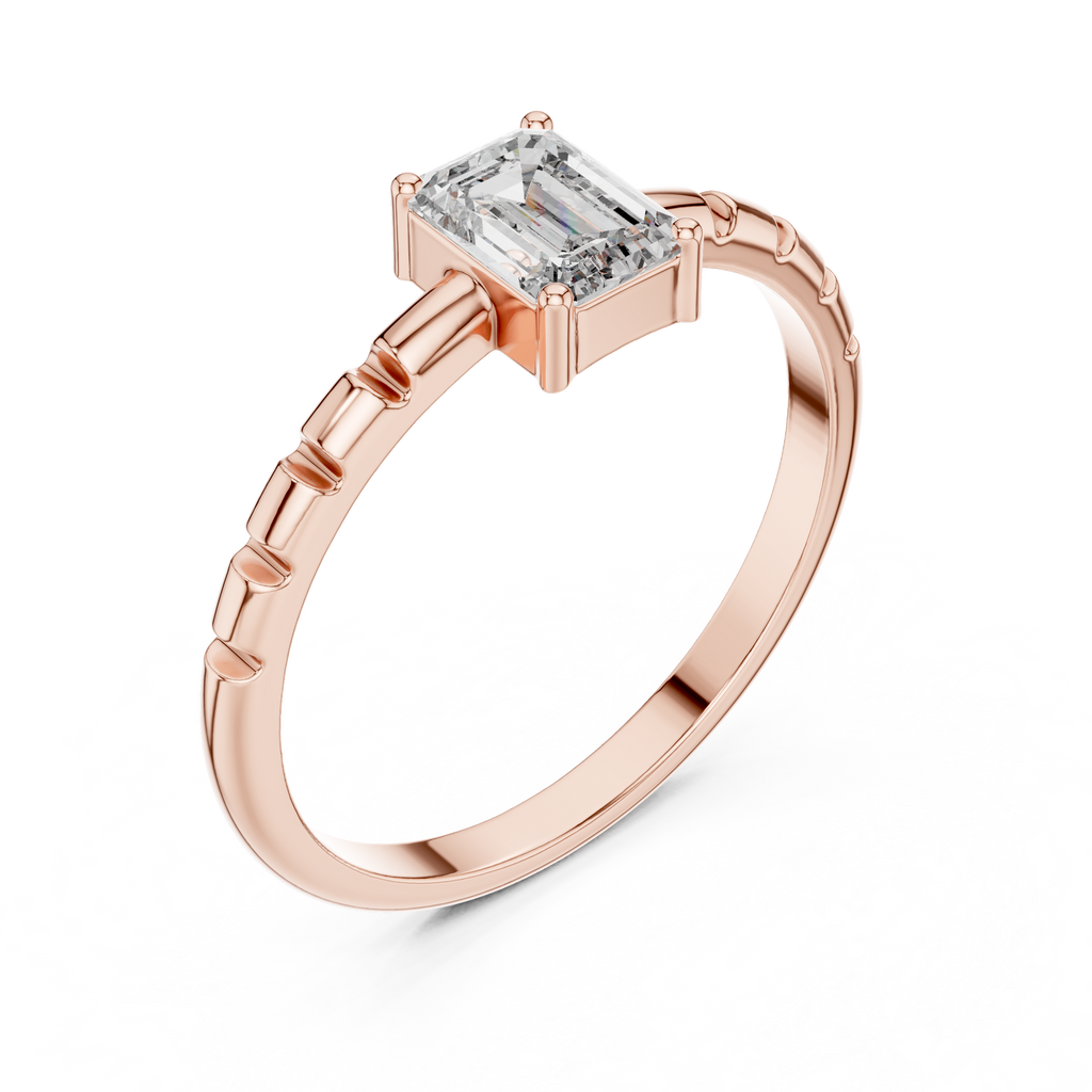 lab grown diamond ring