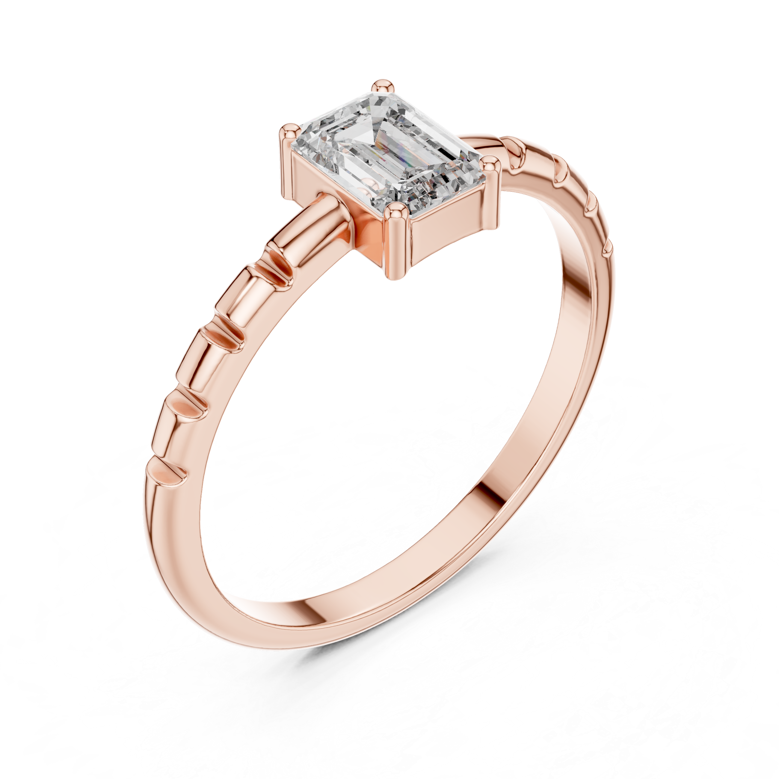 lab grown diamond ring