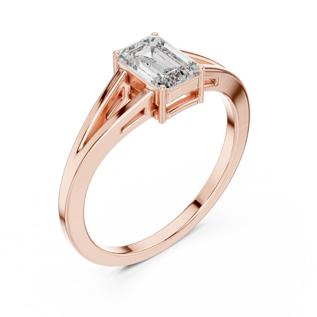 lab grown diamond ring