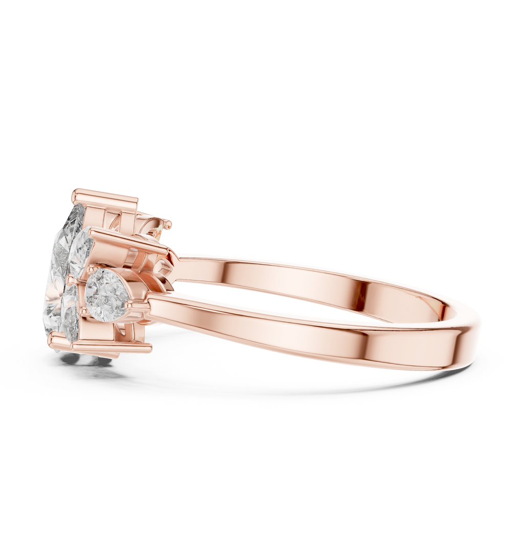 lab grown diamond ring