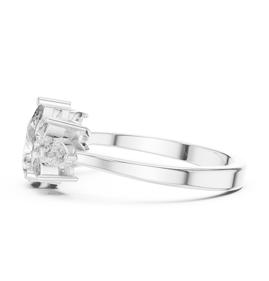 lab grown diamond ring