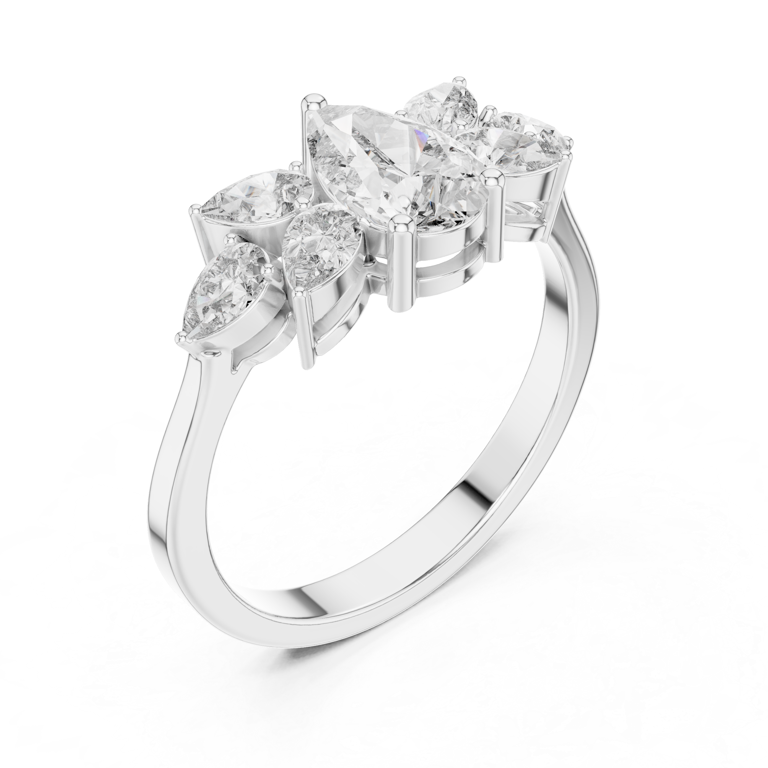 lab grown diamond ring