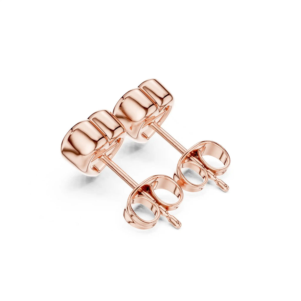 Dylemma Essential Bezel Set Studs - Heart