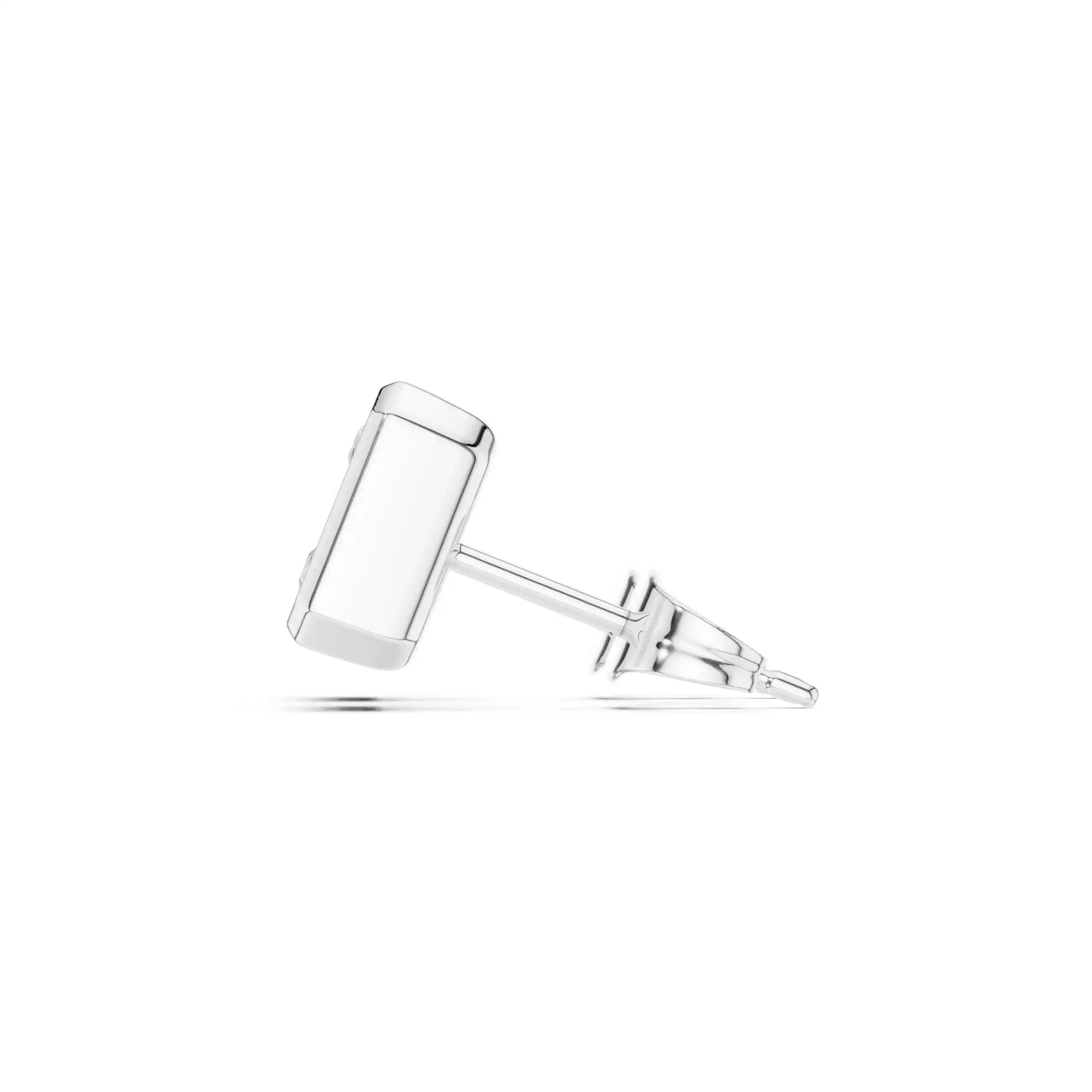 Dylemma Essential Bezel Set Studs - Radiant
