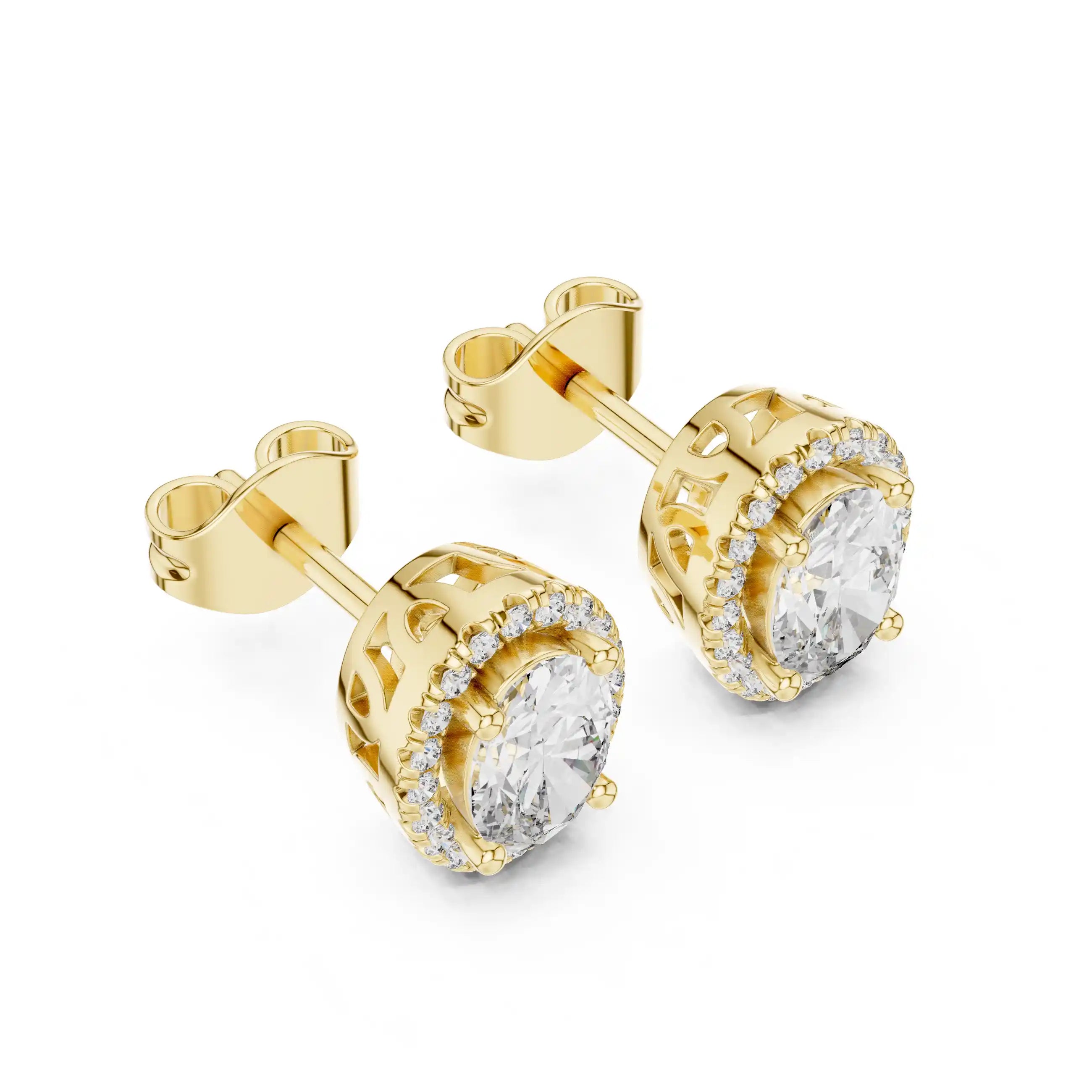 Dylemma Crystalline Halo Stud