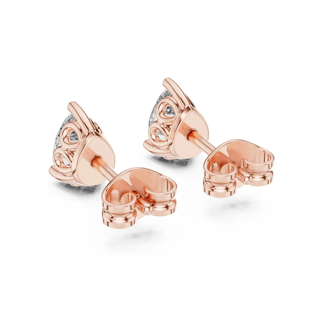 Dylemma Geometric Pear Stud