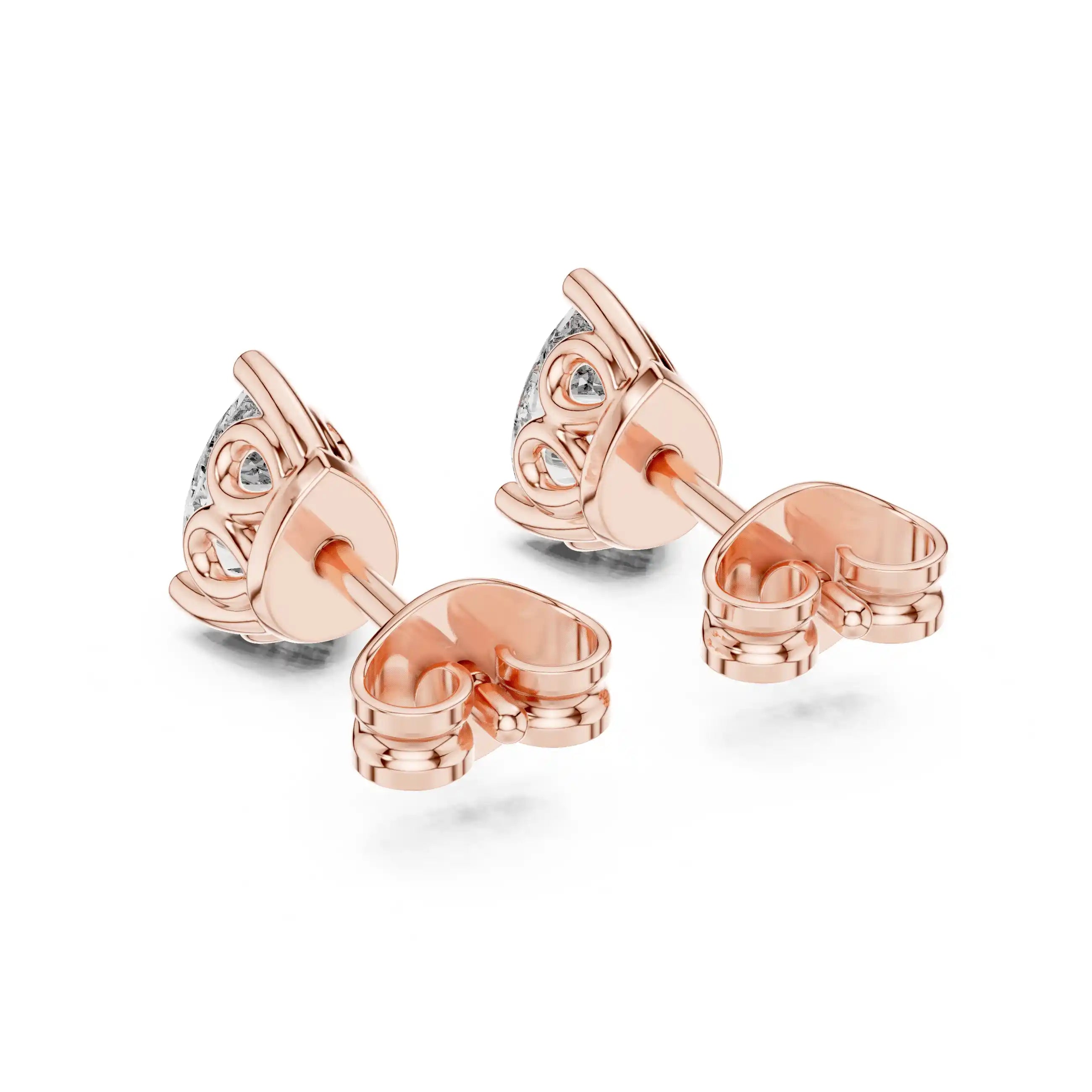 Dylemma Geometric Pear Stud