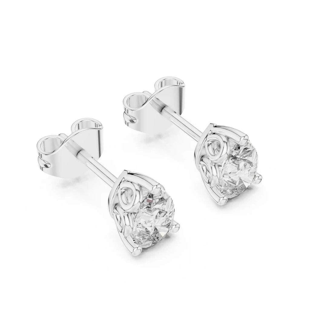Dylemma Geometric Pear Stud