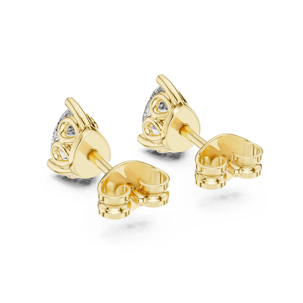 Dylemma Geometric Pear Stud