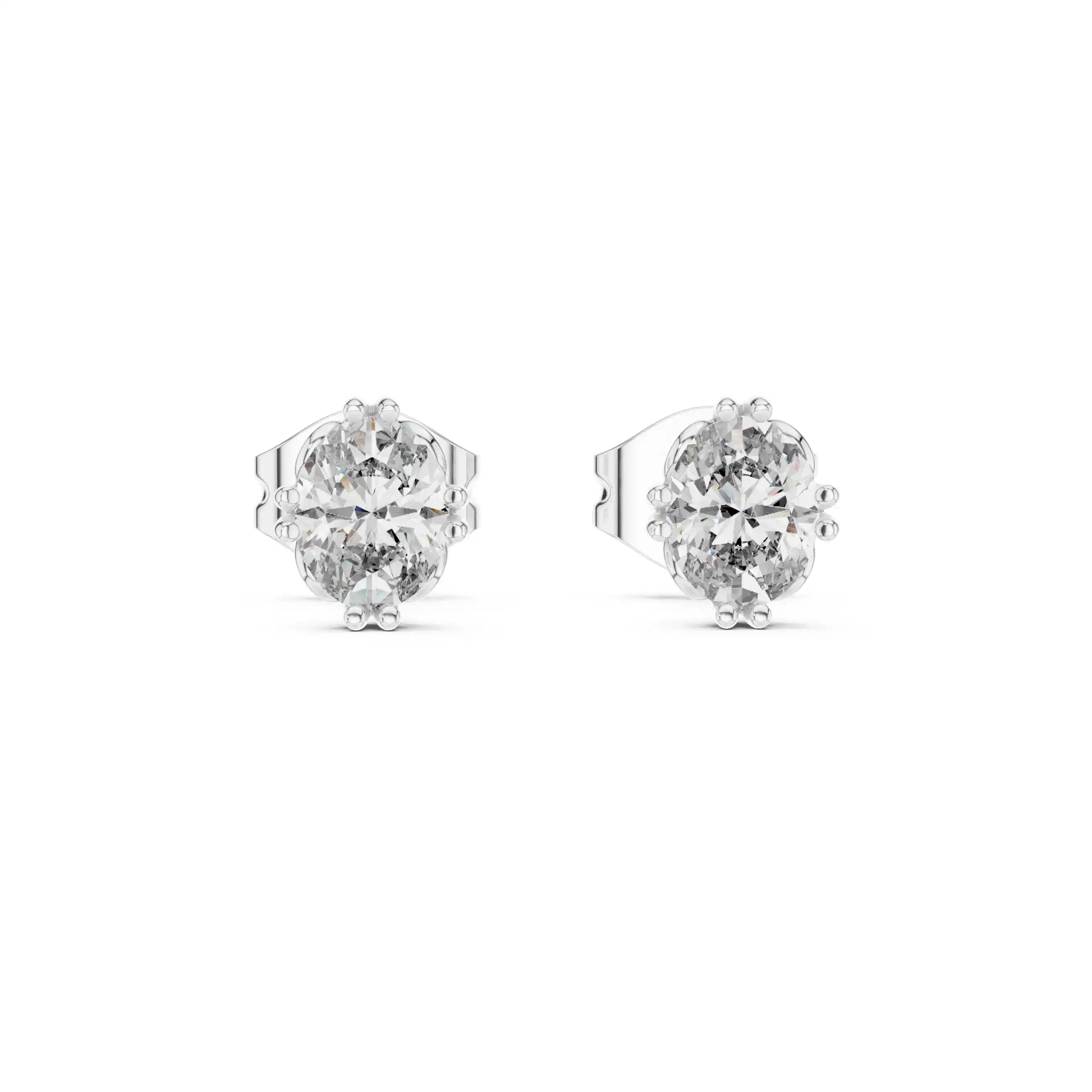 Dylemma Oval Studs