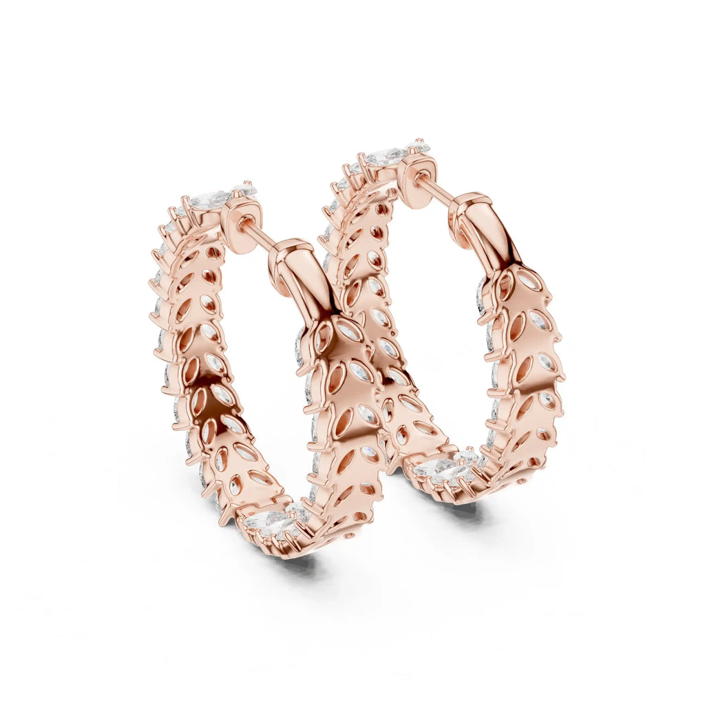 Dylemma Mono Pavé Hoop