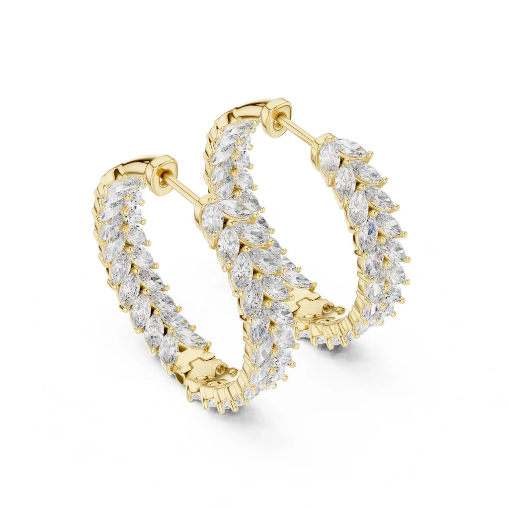 Dylemma Mono Pavé Hoop