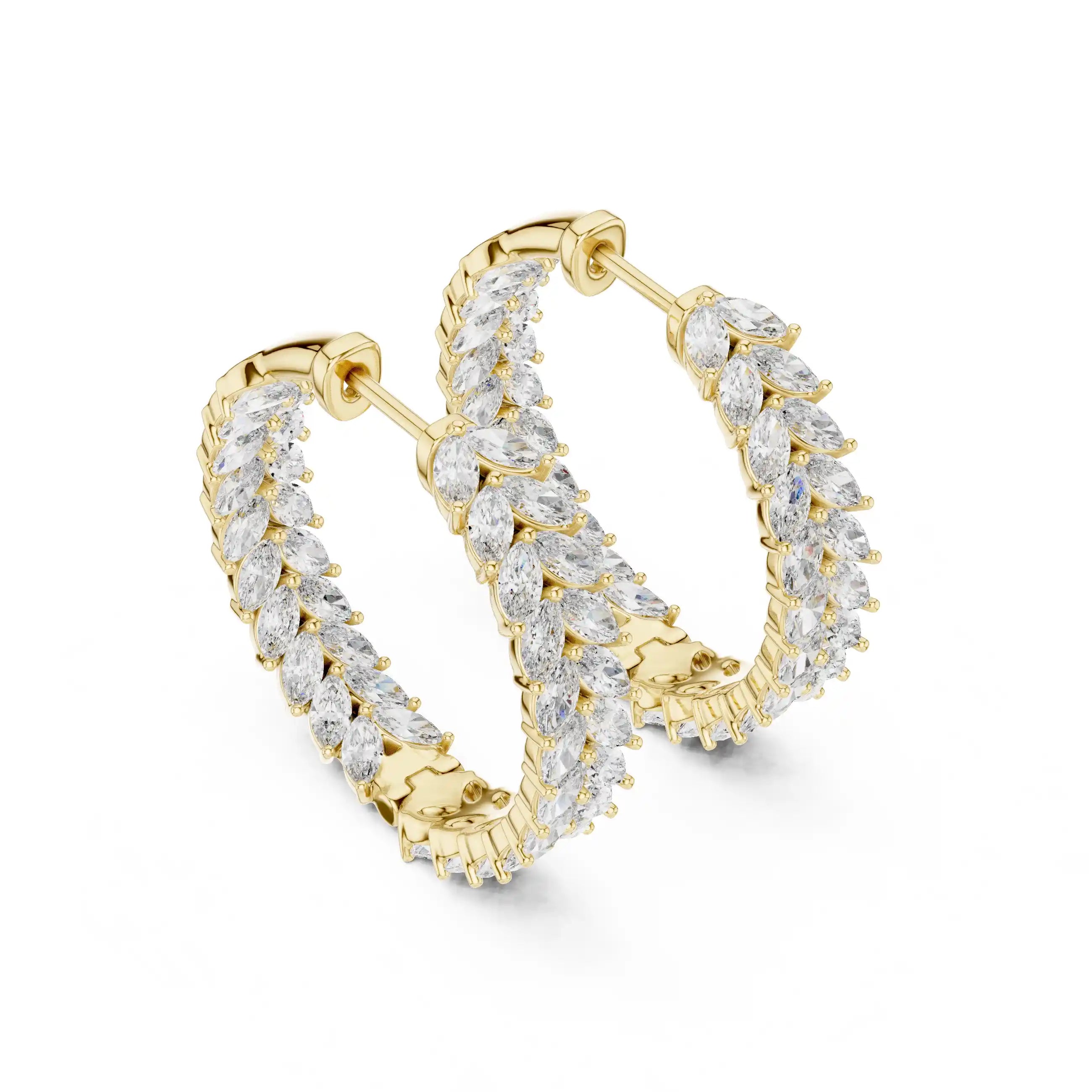 Dylemma Mono Pavé Hoop
