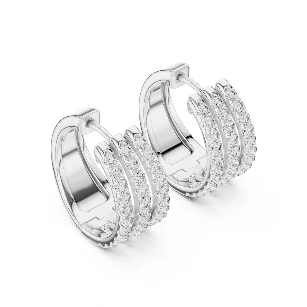 Dylemma Pavé Hoop