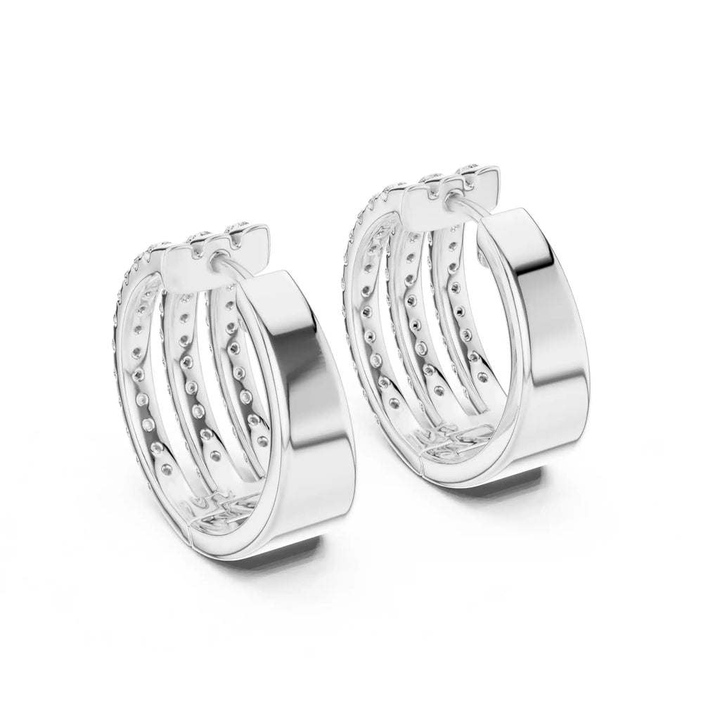 Dylemma Pavé Hoop