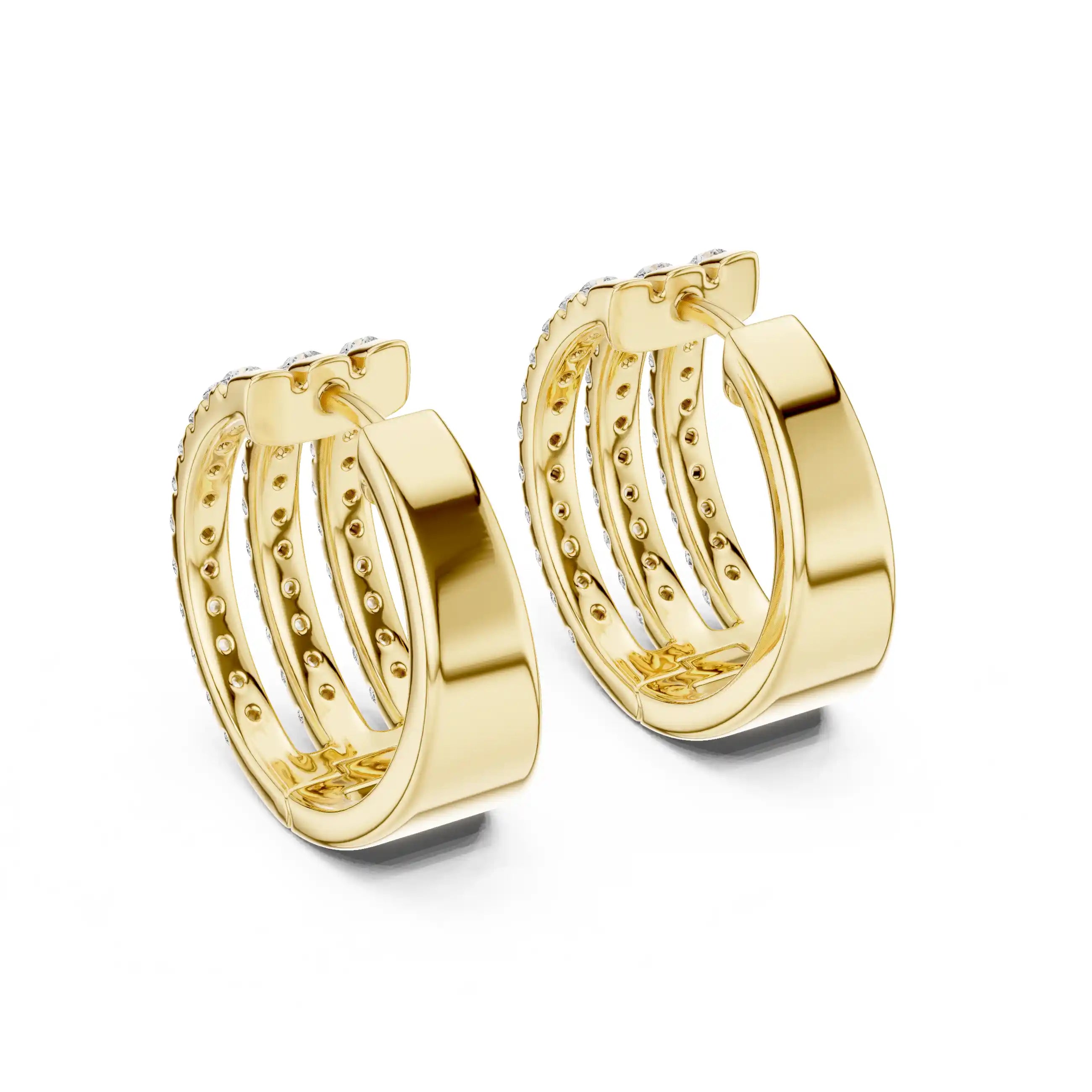 Dylemma Pavé Hoop