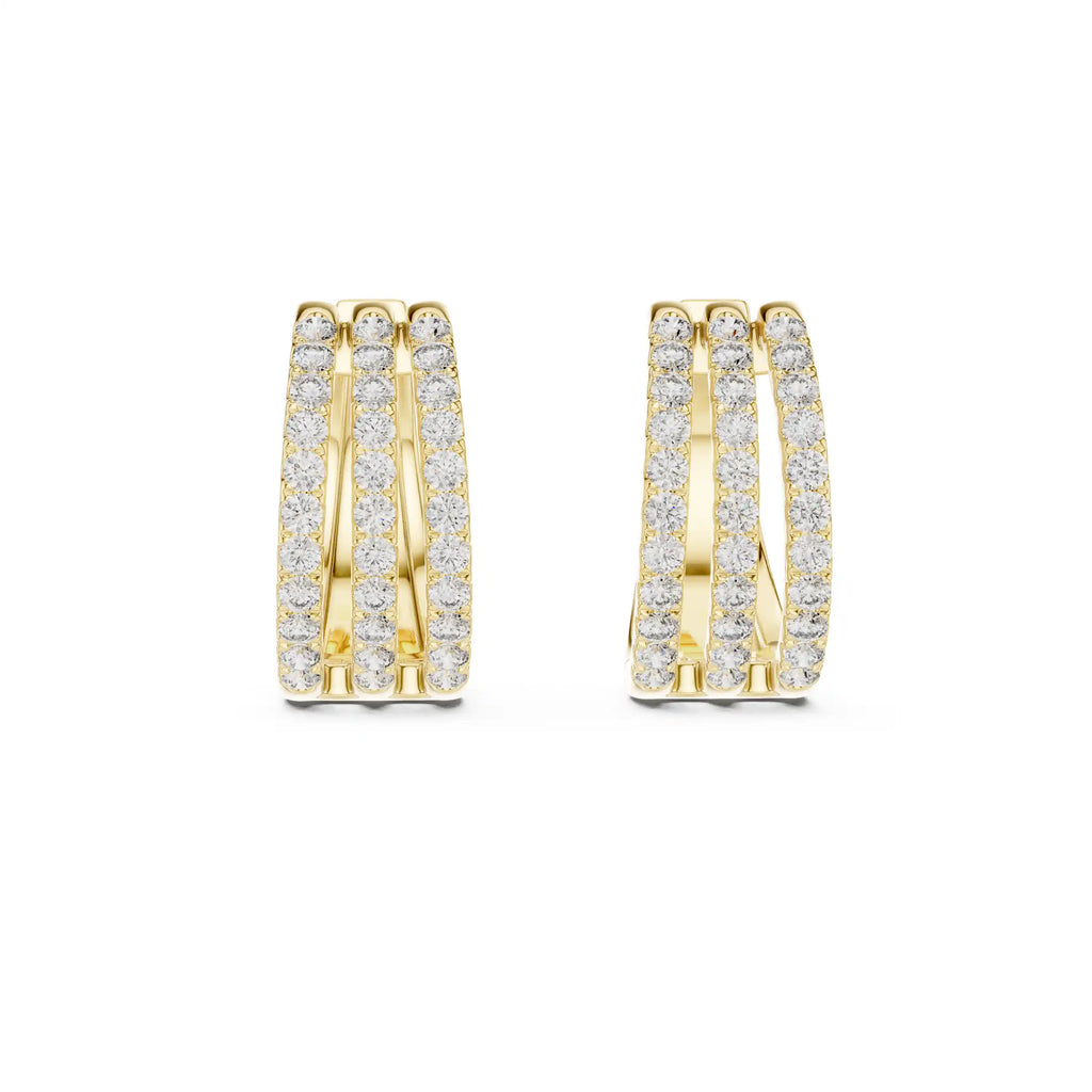 Dylemma Pavé Hoop