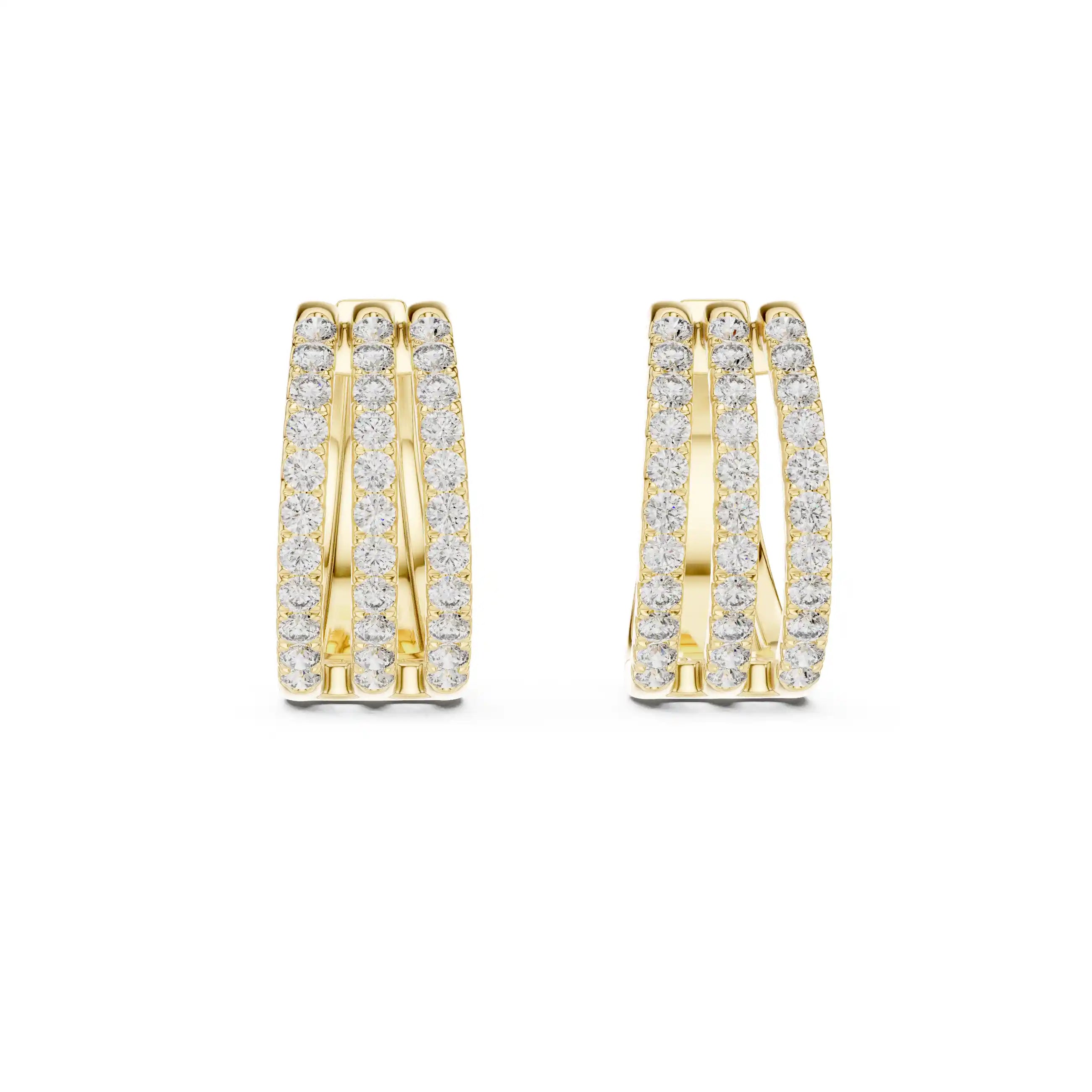 Dylemma Pavé Hoop