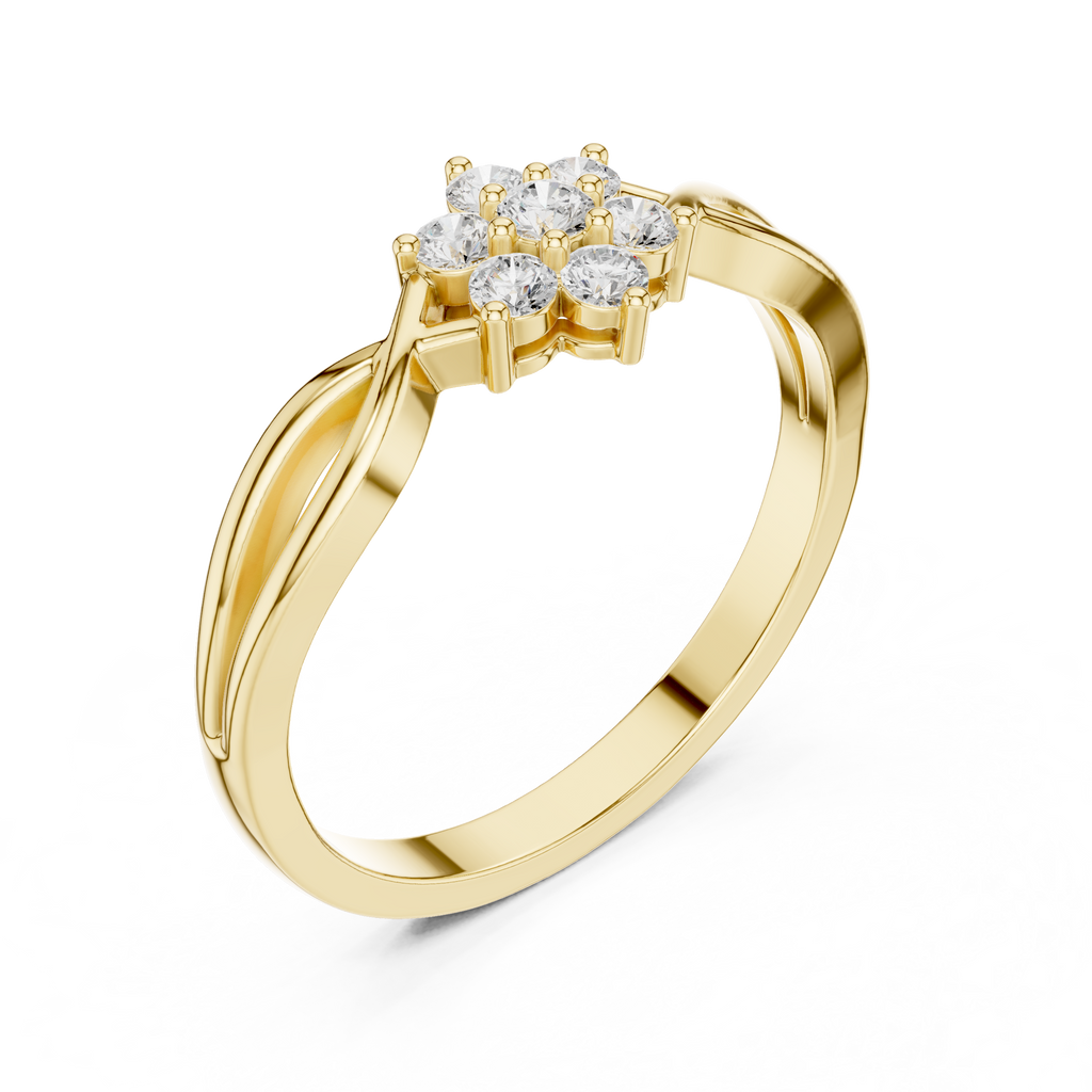 lab grown diamond ring