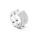 Dylemma Duo Pavé Hoop