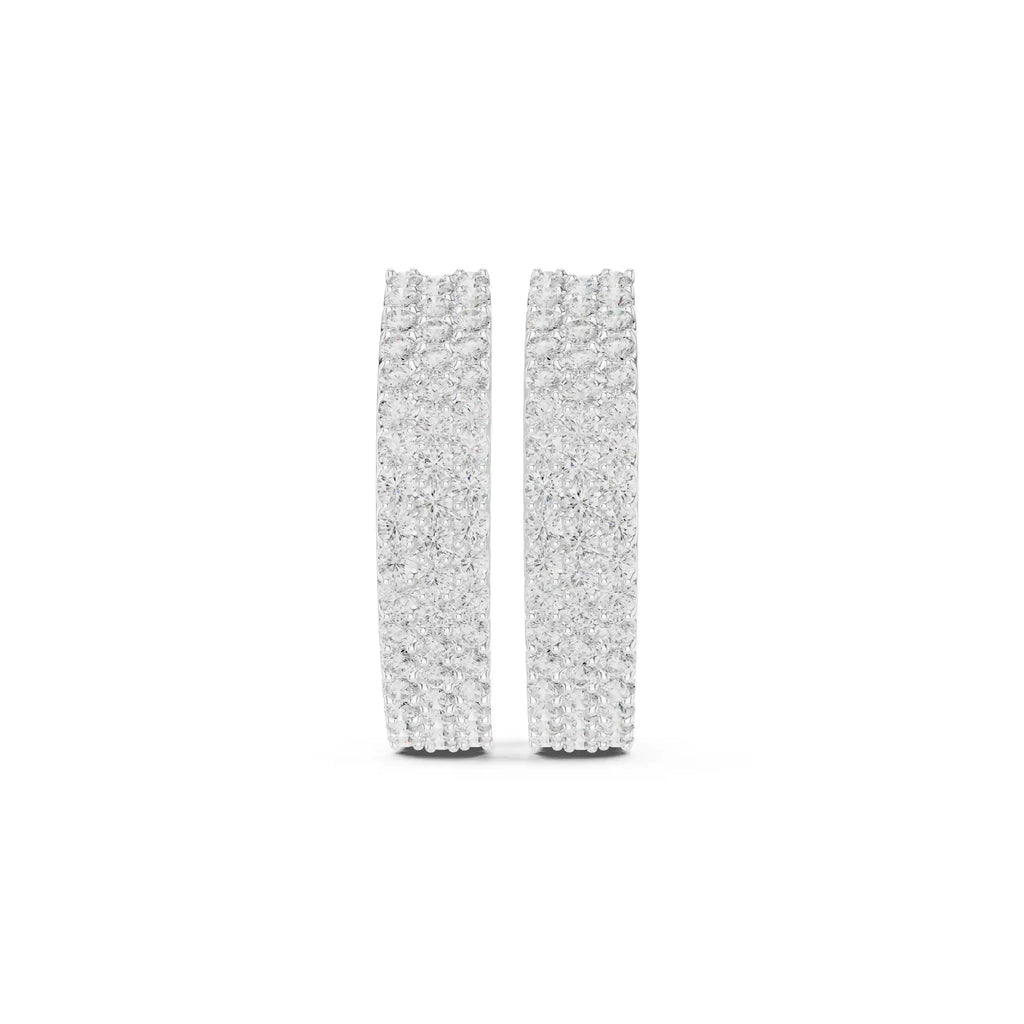 Dylemma Duo Pavé Hoop