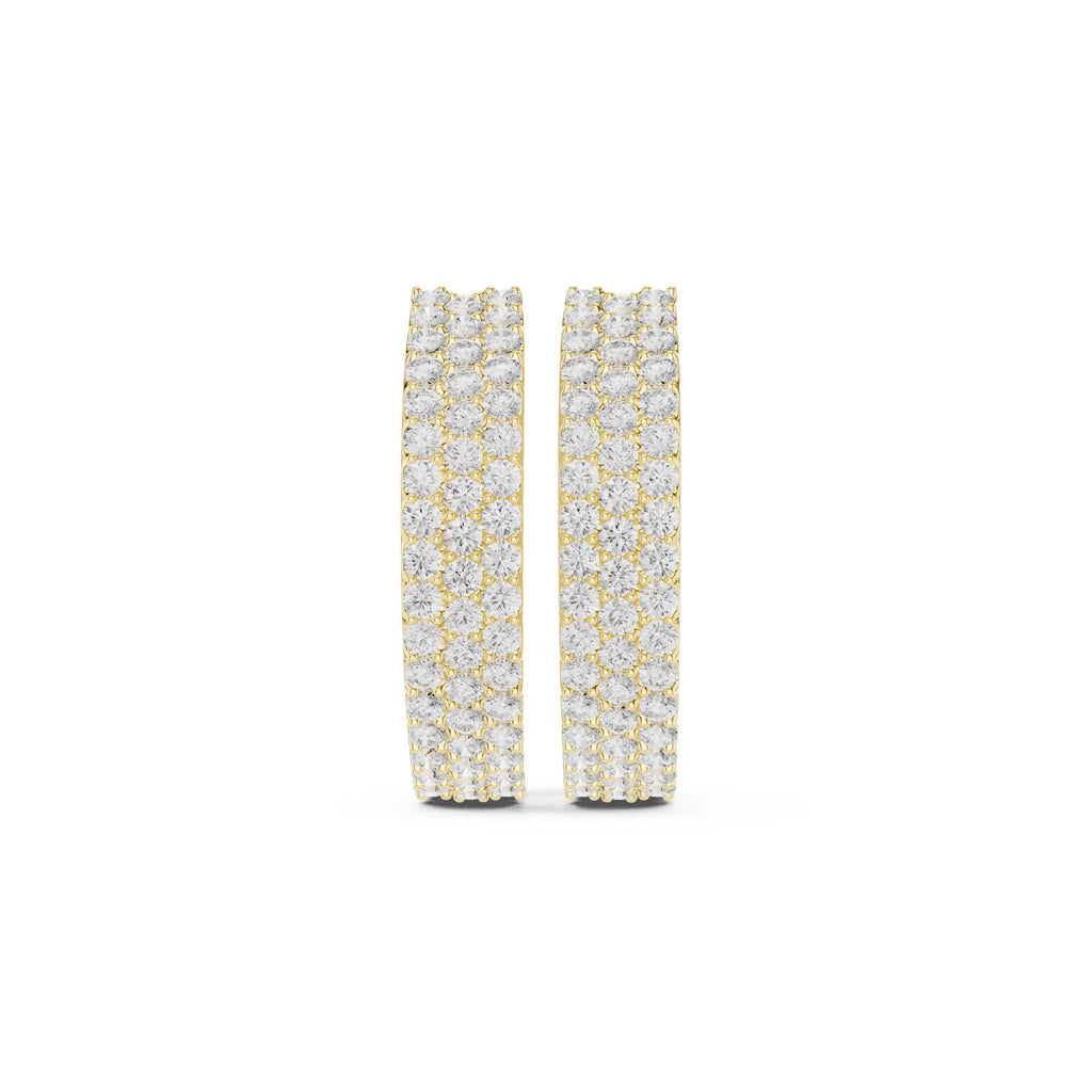 Dylemma Duo Pavé Hoop