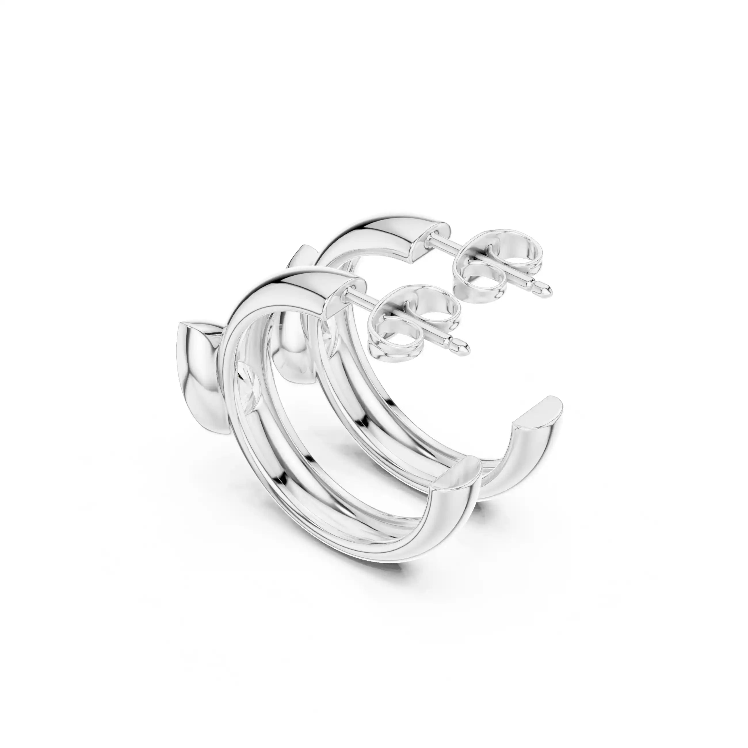 Dylemma 2 in 1 Hoop stud