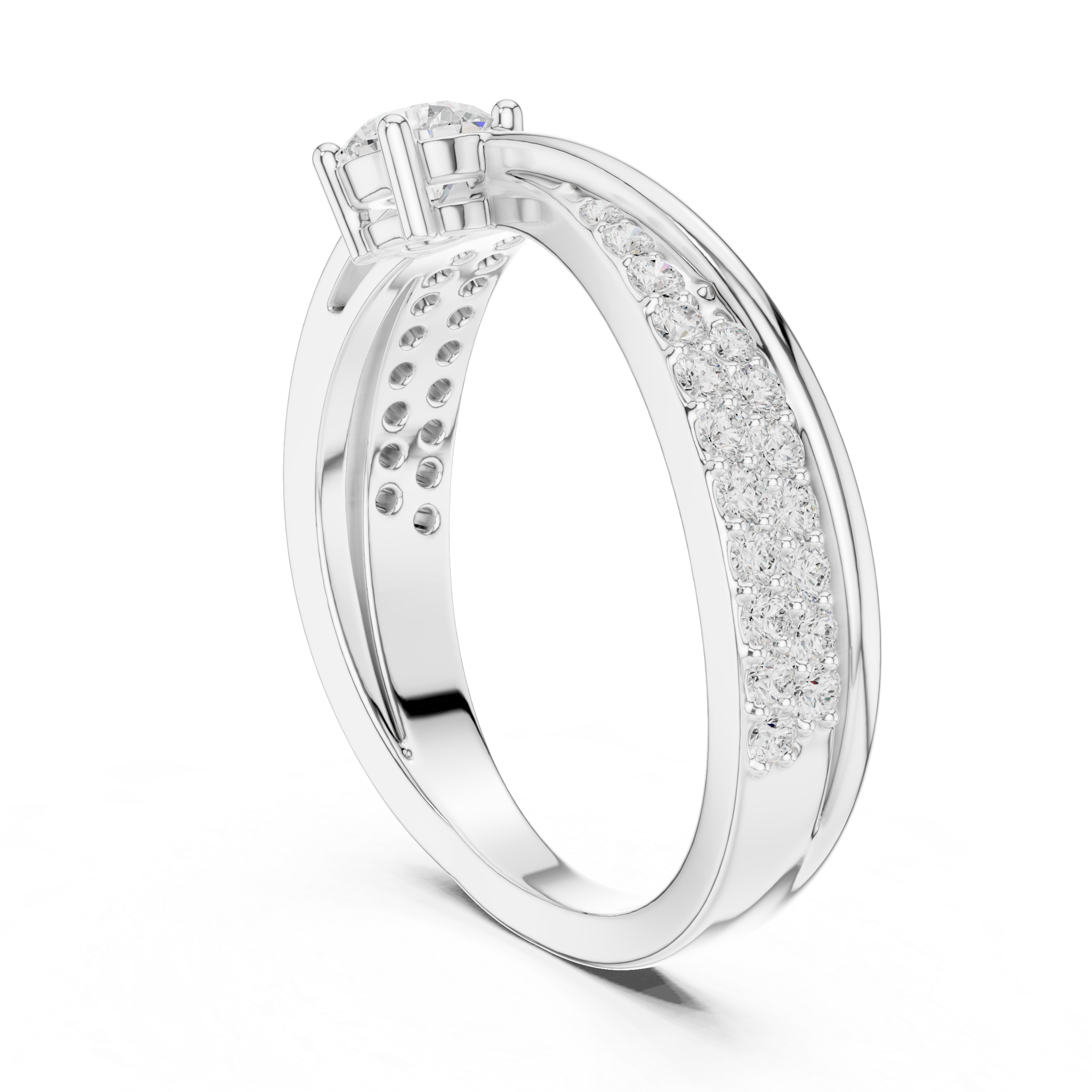 lab grown diamond ring