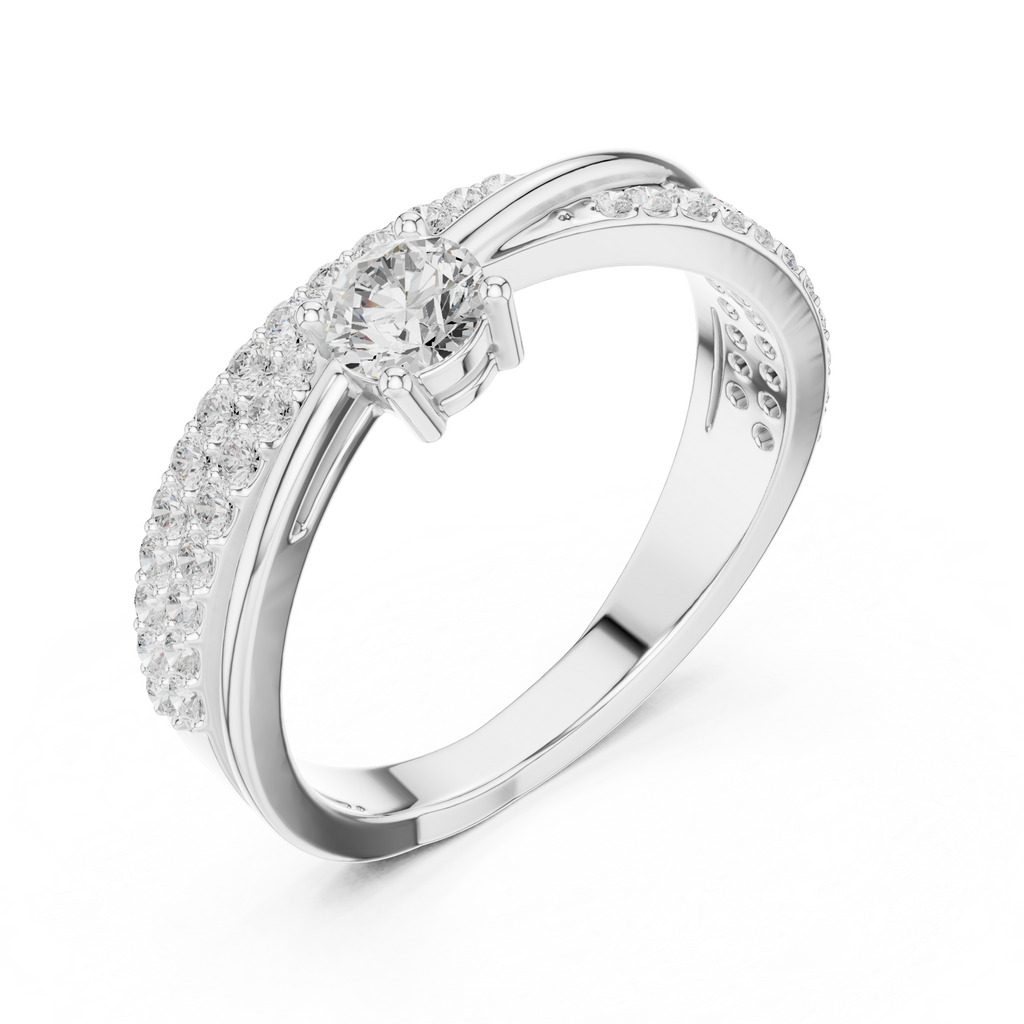 lab grown diamond ring