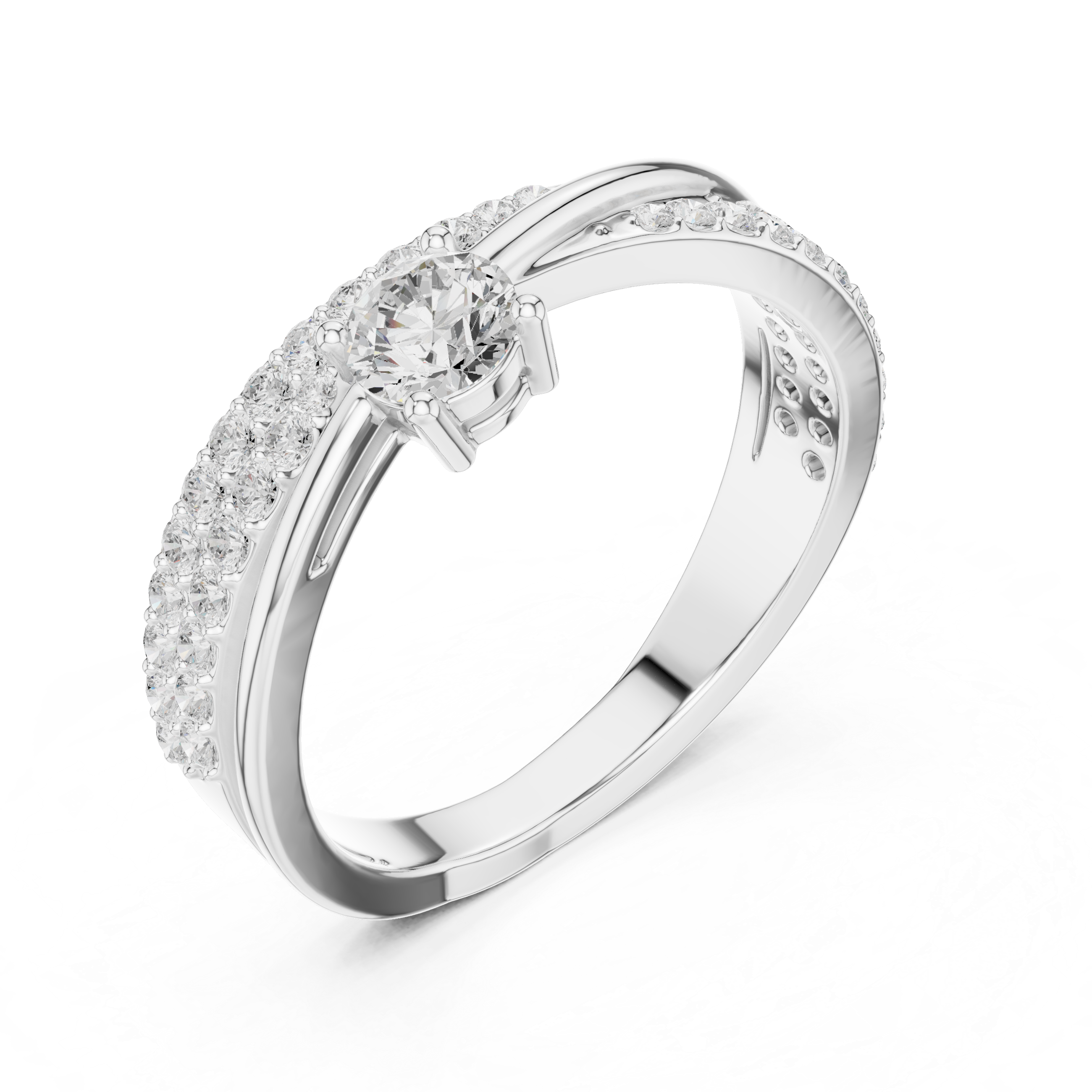 lab grown diamond ring