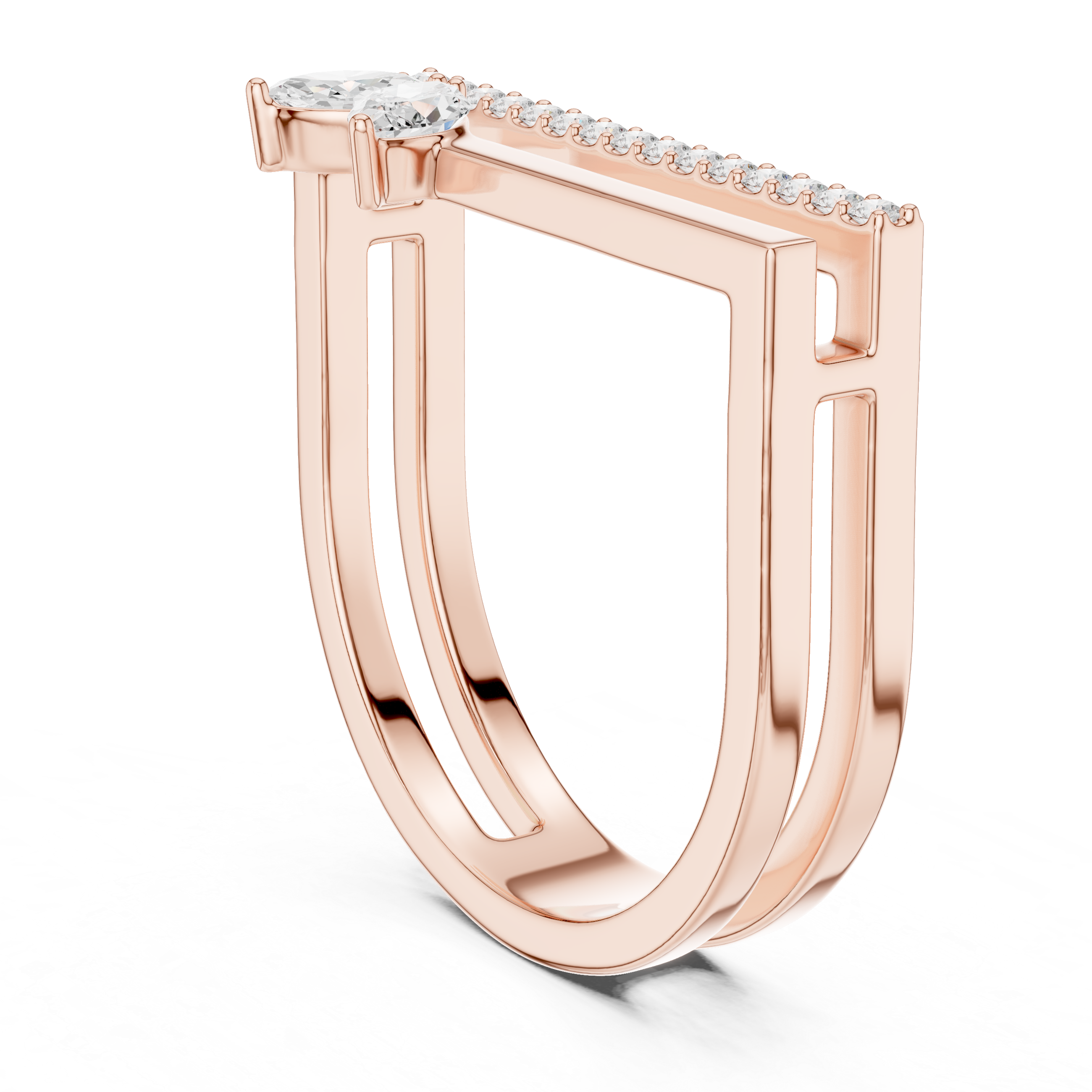 lab grown diamond ring