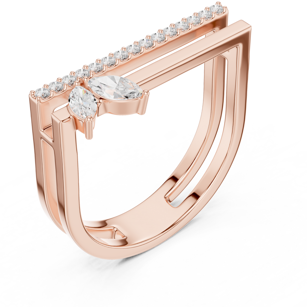 lab grown diamond ring