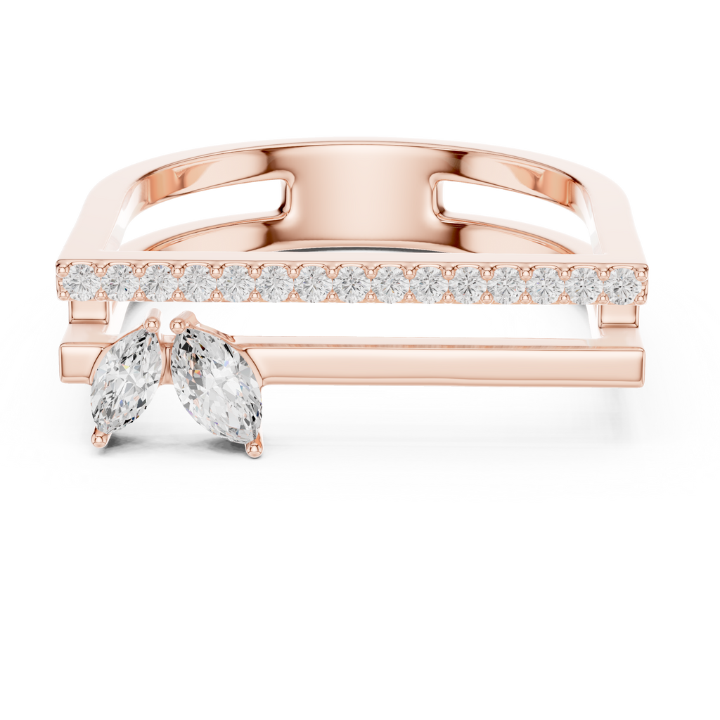 lab grown diamond ring