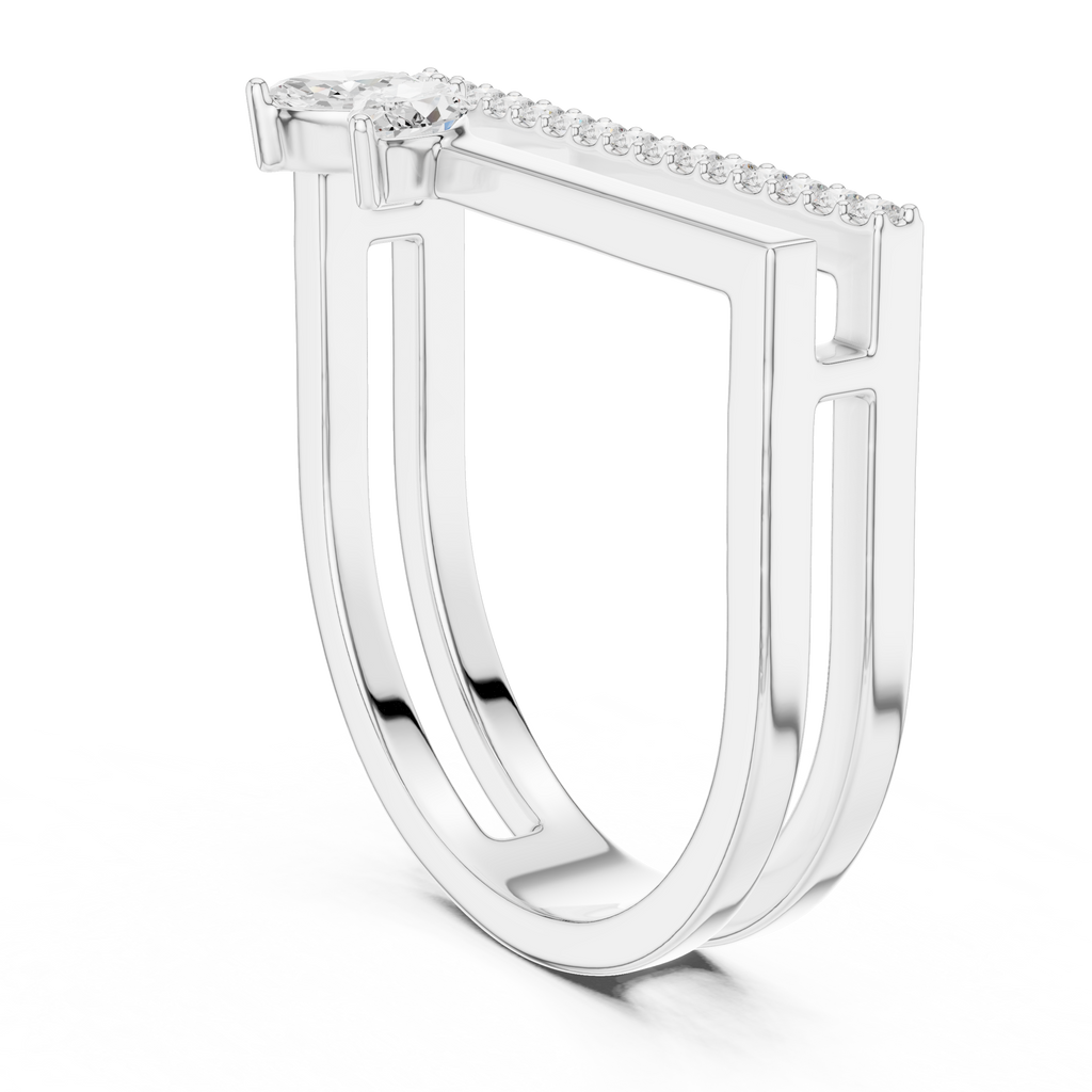 lab grown diamond ring