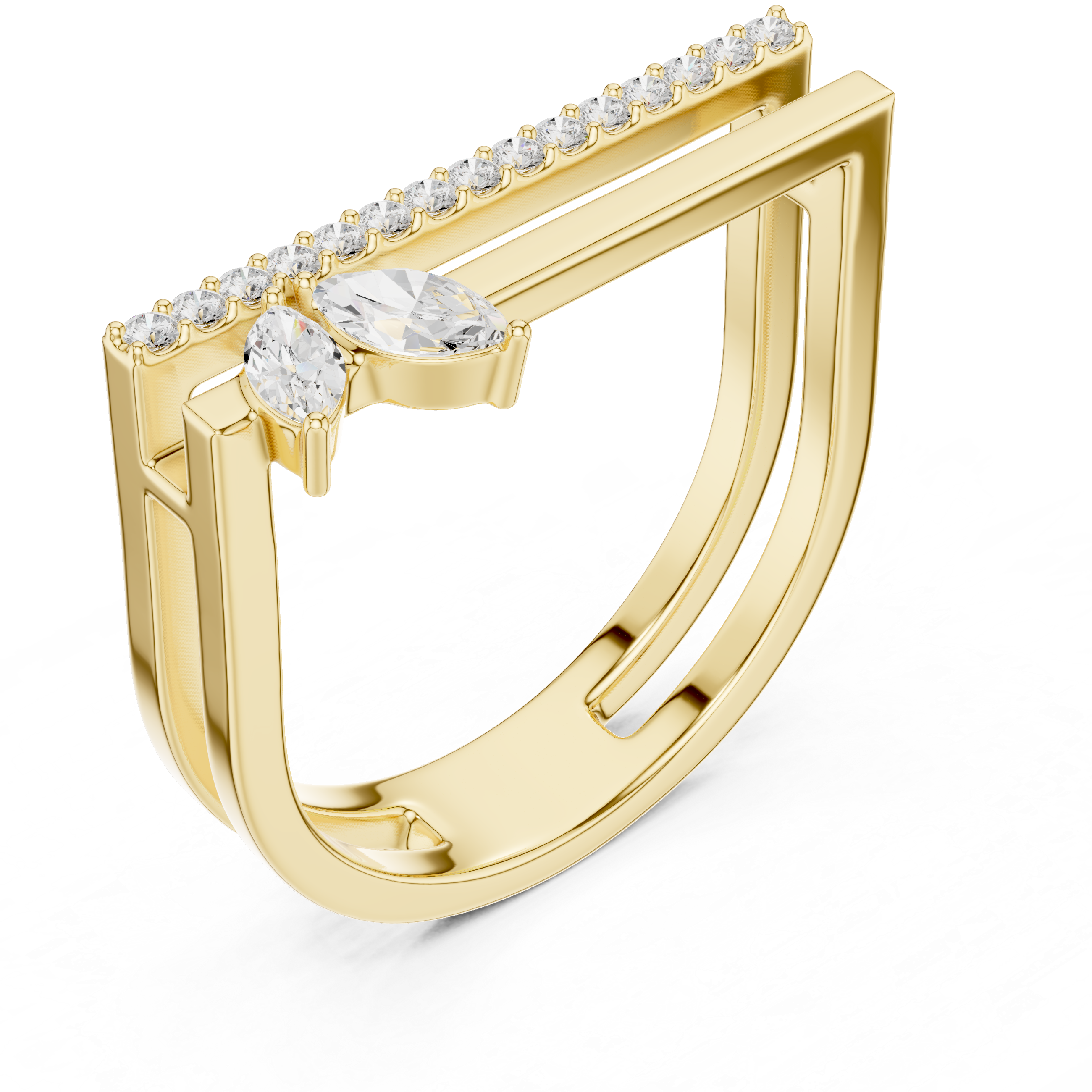 lab grown diamond ring