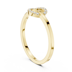 lab grown diamond ring