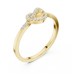 lab grown diamond ring