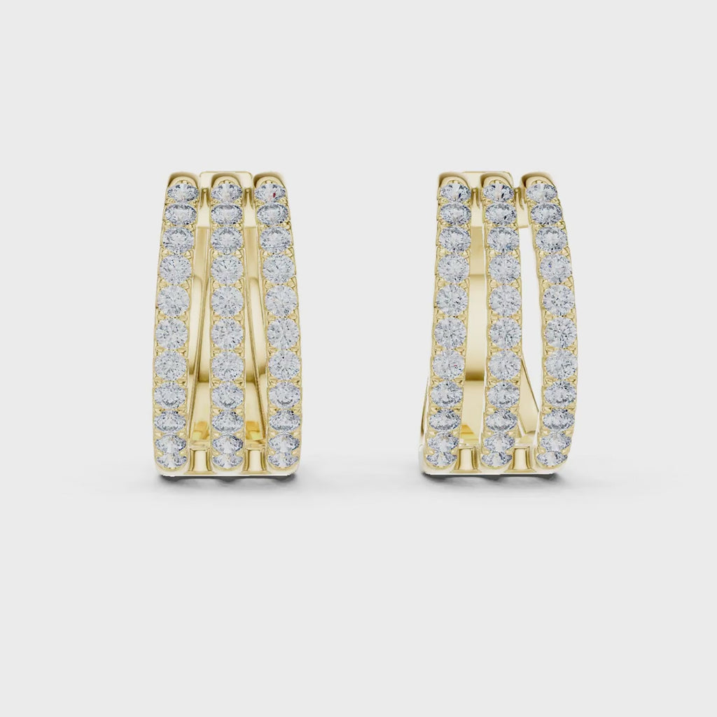 Dylemma Pavé Hoop